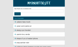 Mp3tekindir.site thumbnail