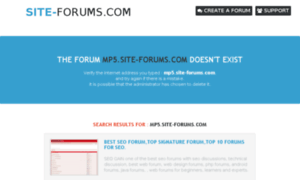 Mp5.site-forums.com thumbnail