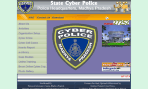 Mpcyberpolice.nic.in thumbnail