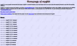 Mpg321.sourceforge.net thumbnail