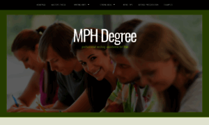 Mphdegree.org thumbnail