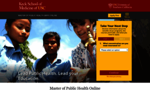 Mphdegree.usc.edu thumbnail