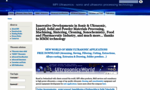 Mpi-ultrasonics.com thumbnail