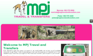 Mpjtravelandtransfers.com thumbnail