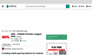 Mpl-mobile-premier-league.en.softonic.com thumbnail