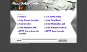 Mpptsolarcontroller.com thumbnail