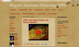 Mpsc-aspirants.blogspot.in thumbnail