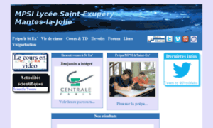Mpsi-lycee-saint-exupery.fr thumbnail