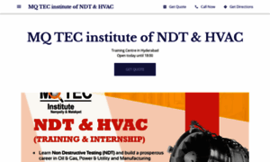 Mqtecinstituteofndthvac.business.site thumbnail