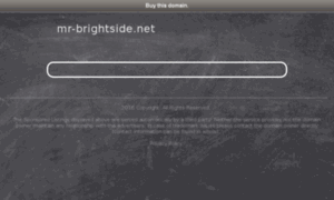 Mr-brightside.net thumbnail