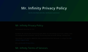 Mr-infinity-bot.github.io thumbnail