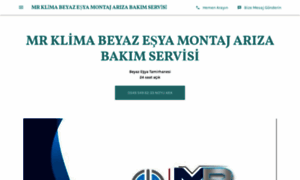 Mr-klima-beyaz-esya-montaj-arza-bakm.business.site thumbnail