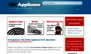 Mrappliance.com.au thumbnail