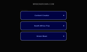 Mrbenbrown.com thumbnail