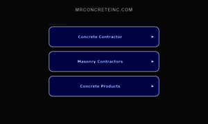 Mrconcreteinc.com thumbnail