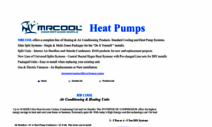 Mrcoolheatpumps.com thumbnail