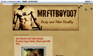 Mrfittboy007.blogspot.com thumbnail