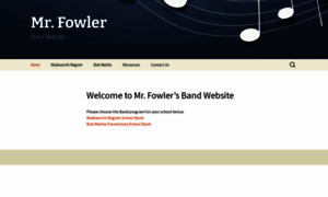 Mrfowlerband.com thumbnail