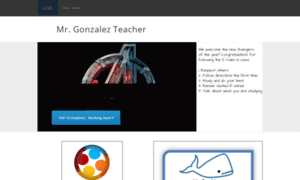 Mrgonzalezteacher.com thumbnail