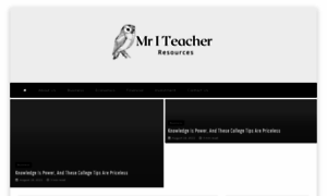 Mriteacherresources.org thumbnail