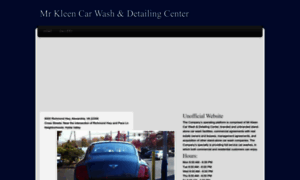 Mrkleencarwash.com thumbnail