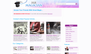 Mrmagician.co.uk thumbnail