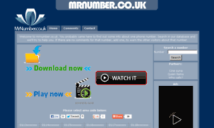 Mrnumber.co.uk thumbnail