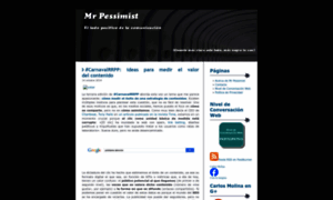 Mrpessimist.wordpress.com thumbnail