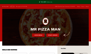 Mrpizzamansanfrancisco.com thumbnail