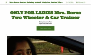 Mrsborse-ladies-driving-school.business.site thumbnail