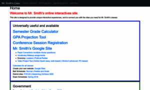 Mrsmithsclass.info thumbnail