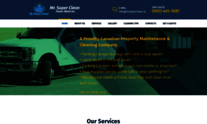 Mrsuperclean.ca thumbnail