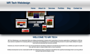 Mrtechwebdesign.com thumbnail