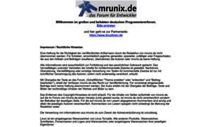 Mrunix.de thumbnail