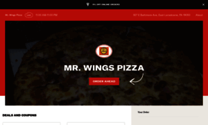 Mrwingspizza.com thumbnail