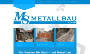 Ms-metallbau-online.de thumbnail