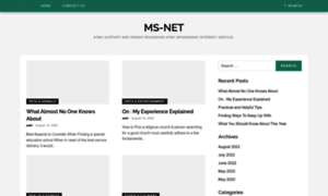 Ms-net.info thumbnail