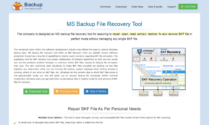 Msbackupfilerecovery.net thumbnail