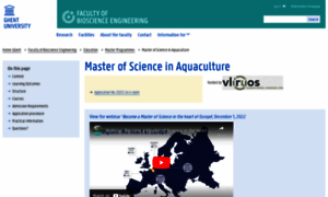Mscaquaculture.ugent.be thumbnail