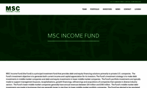 Mscincomefund.com thumbnail