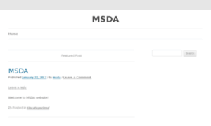 Msda.org.au thumbnail