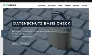 Msecure.de thumbnail