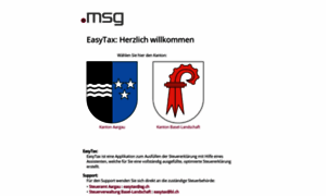 Msg-easytax.ch thumbnail