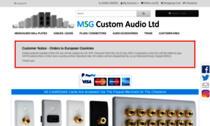 Msgcustomaudio.com thumbnail