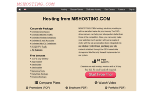 Mshosting.com thumbnail