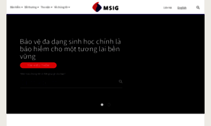 Msig.com.vn thumbnail