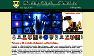 Msinstituteofeducation.com thumbnail