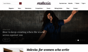 Mslexia.co.uk thumbnail
