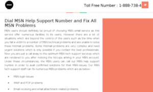 Msnhelpsupportnumber.com thumbnail