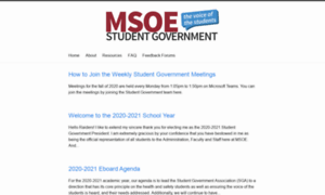 Msoe-sg.com thumbnail